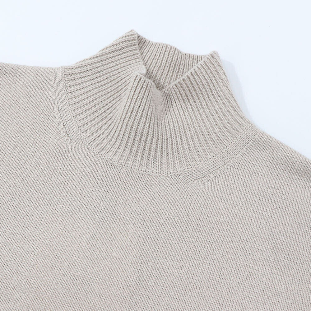 Max Mara ニット ベージュ グレー ニット セーター ショートスリーブ バージン19361131