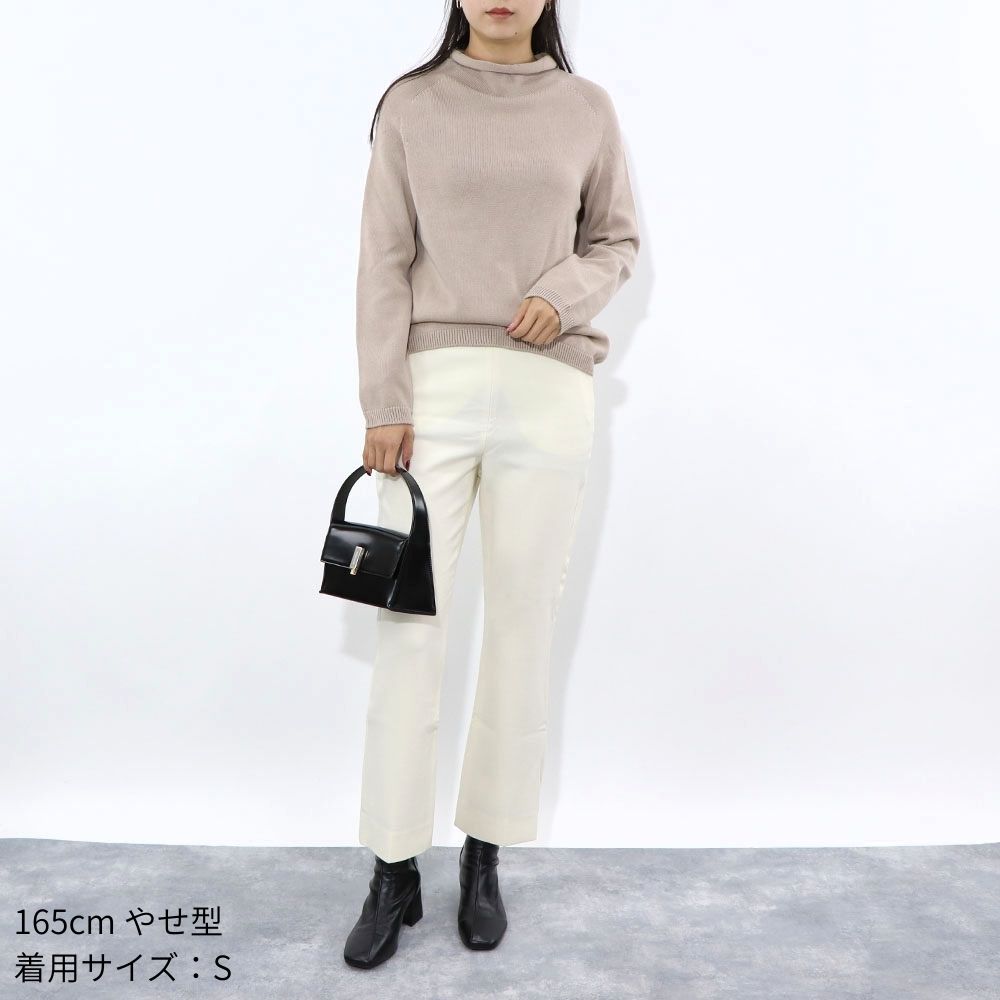 Max Mara ニット ベージュ ハイネック ピンクベージュ 19361161