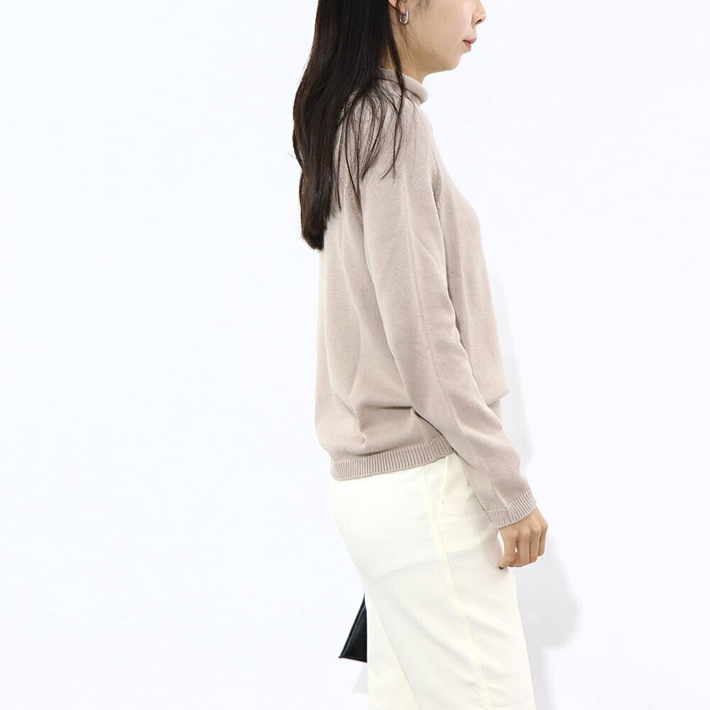 Max Mara ニット ベージュ ハイネック ピンクベージュ 19361161