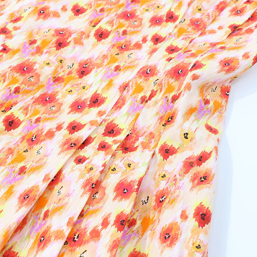 Max Mara ワンピース オレンジ 花柄 62210631