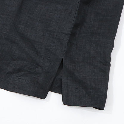 Max Mara ブラウス ブラック ラミー シアー フリル 62610231