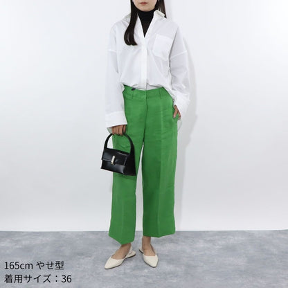 Max Mara ブラウス ホワイト 七分袖 シャツ 91110332