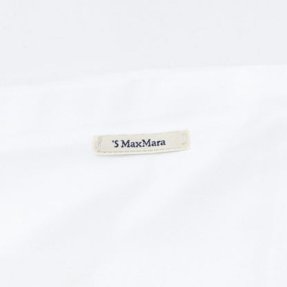 Max Mara ブラウス ホワイト 七分袖 シャツ 91110332