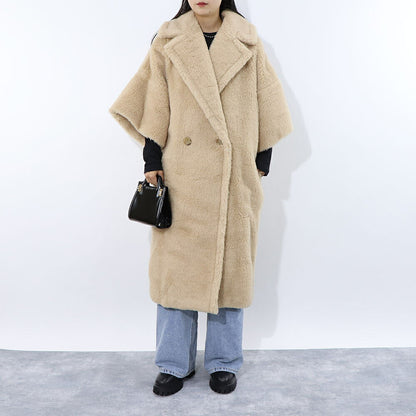 Max Mara ベージュ系 キャメル テディベア コート 10110431