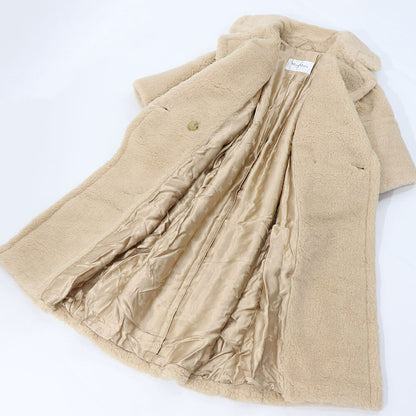Max Mara ベージュ系 キャメル テディベア コート 10110431