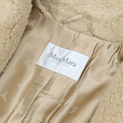 Max Mara ベージュ系 キャメル テディベア コート 10110431