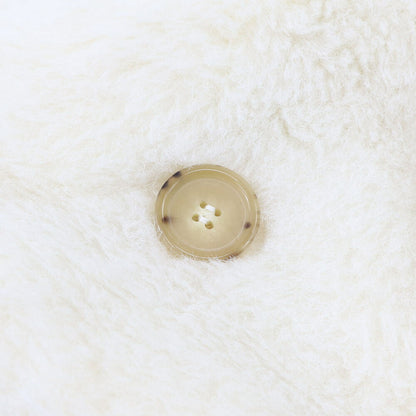 Max Mara コート RIGA ホワイト シンプル テディベア ショートジャケット 10810131