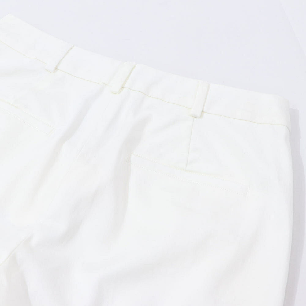 Max Mara ロングパンツ ホワイト トラウザーパンツ テーパードパンツ 11310932