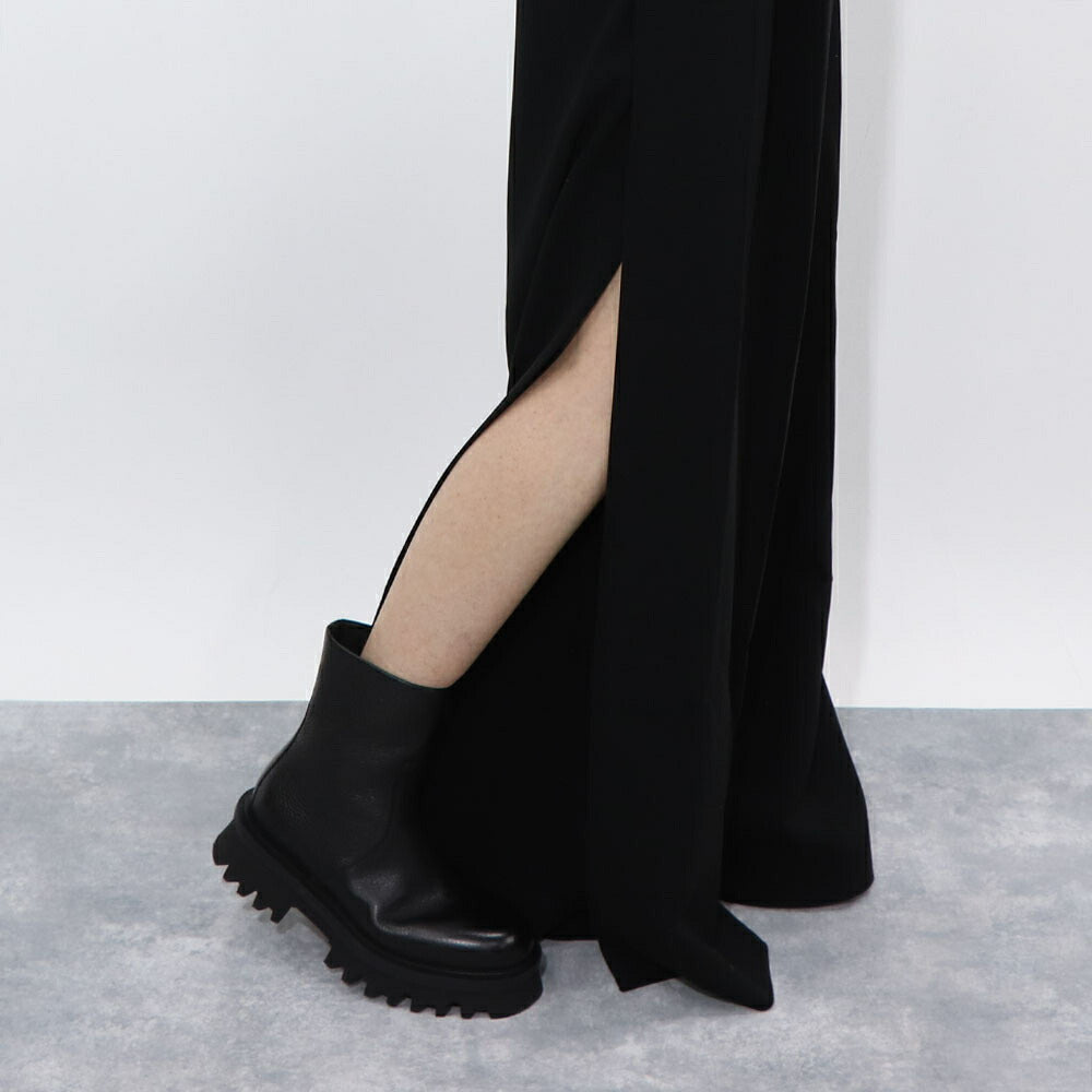 Max Mara ロングパンツ ブラック ワイドパンツ スリット 11360639