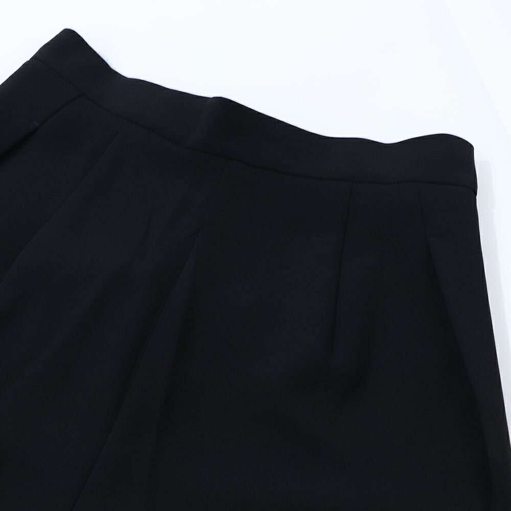 Max Mara ロングパンツ ブラック ワイドパンツ スリット 11360639