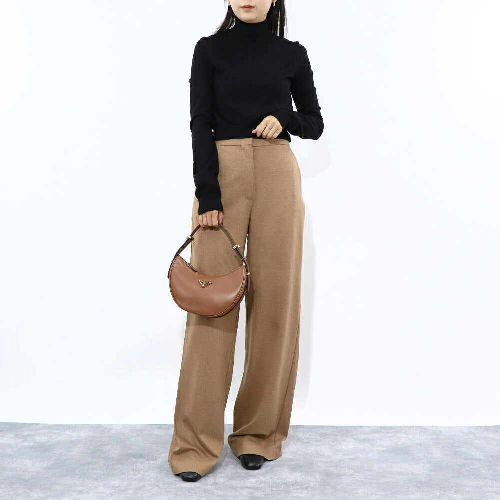 Max Mara ロングパンツ キャメル キャメル ワイドパンツ スラックス 17860633