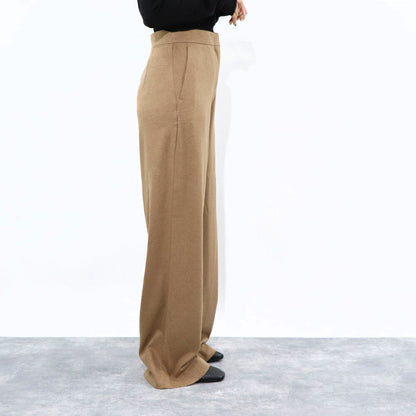 Max Mara ロングパンツ キャメル キャメル ワイドパンツ スラックス 17860633