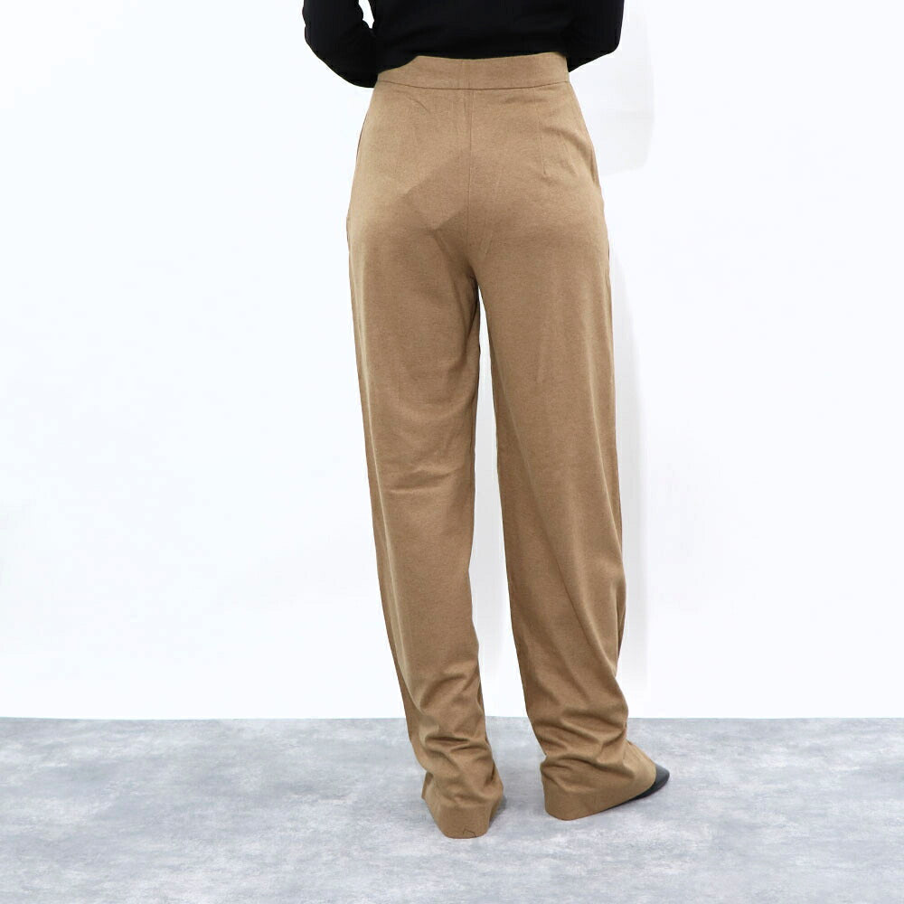 Max Mara ロングパンツ キャメル キャメル ワイドパンツ スラックス 17860633