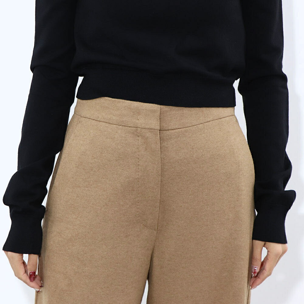 Max Mara ロングパンツ キャメル キャメル ワイドパンツ スラックス 17860633