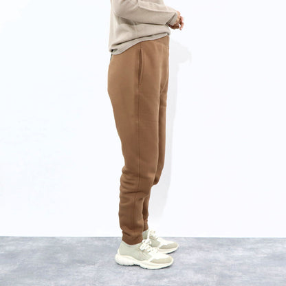 Max Mara ロングパンツ キャメル スウェットパンツ リラックスパンツ ワンポイントロゴ 19781041