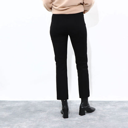 Max Mara ロングパンツ クリーム キャメル ブラック クロップドパンツ トラウザーズ 91360139