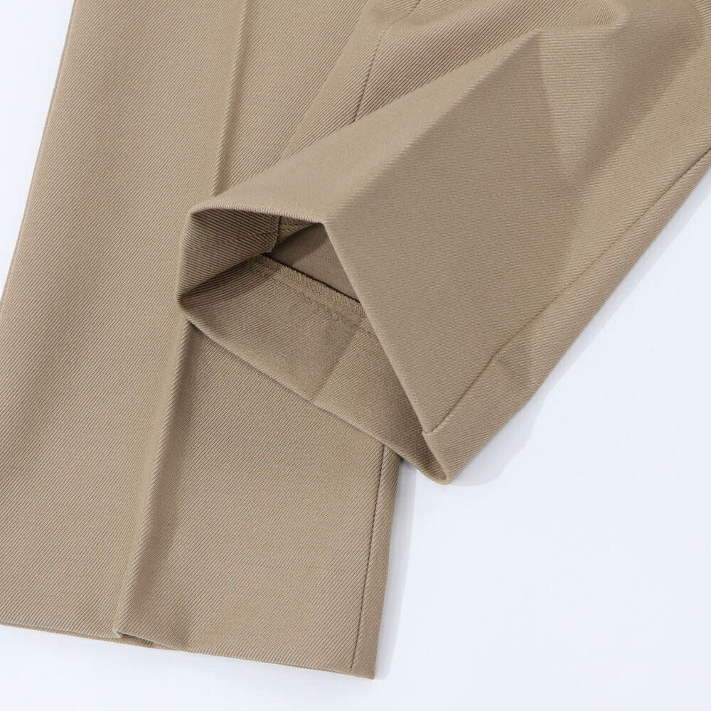 Max Mara ロングパンツ クリーム キャメル ブラック クロップドパンツ トラウザーズ 91360139