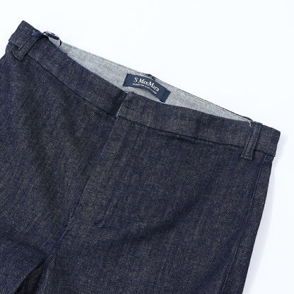 Max Mara ボトムス デニムパンツ インディゴネイビー