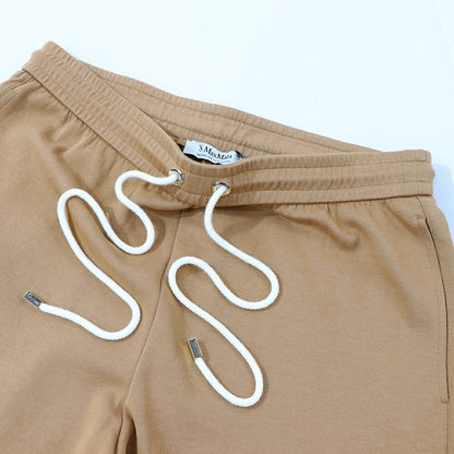 Max Mara ロングパンツ ベージュ キャメル スウェットパンツ