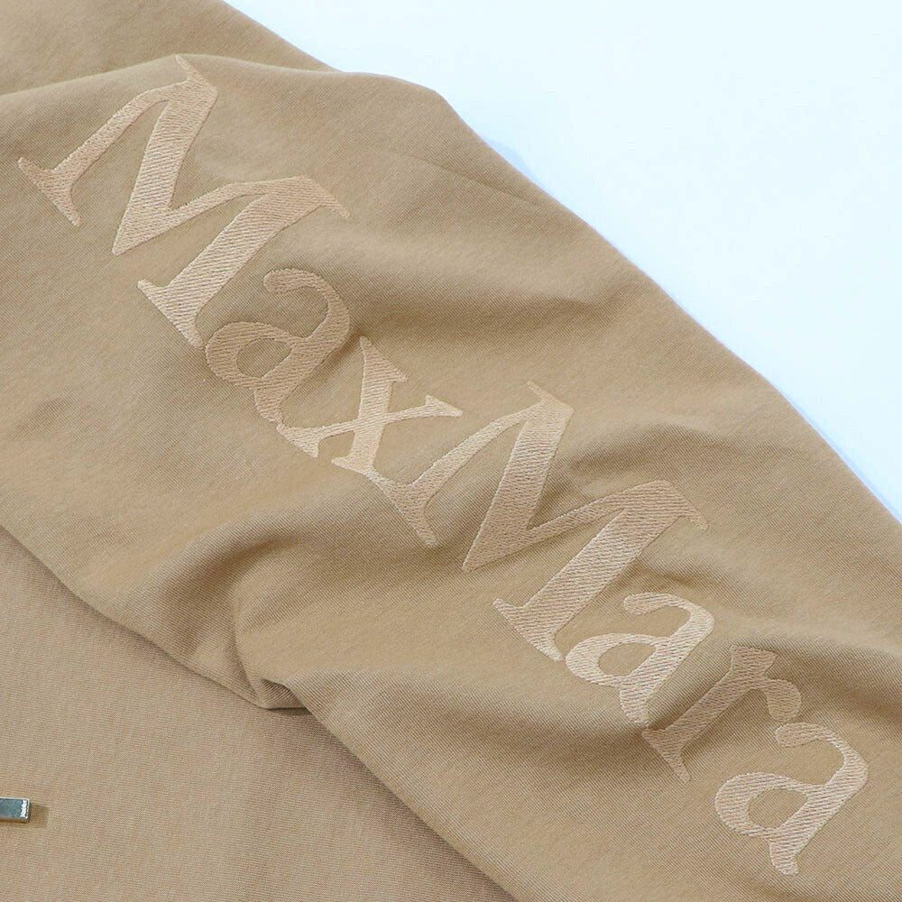 Max Mara ロングパンツ ベージュ キャメル スウェットパンツ