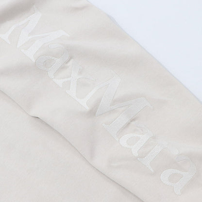 Max Mara ロングパンツ ベージュ キャメル スウェットパンツ