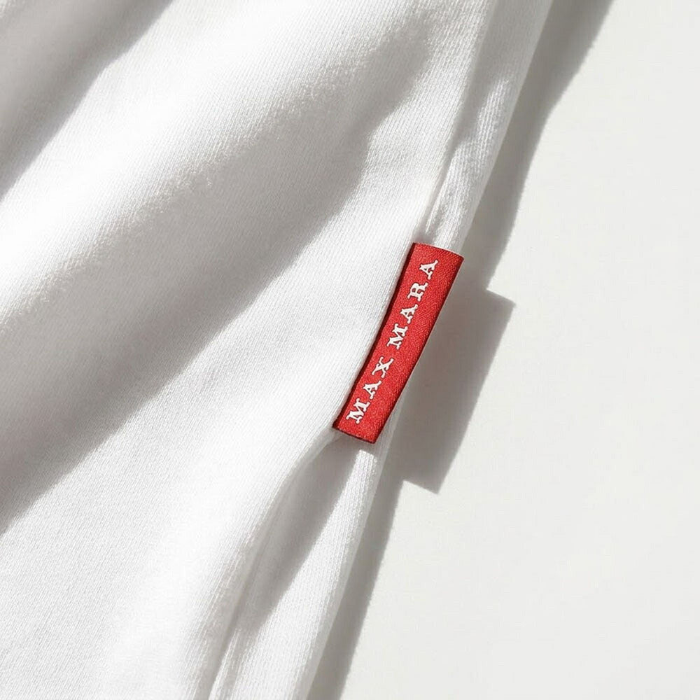 Max Mara Tシャツ ホワイト サーカス グラフィックプリント スパンコール  21946031