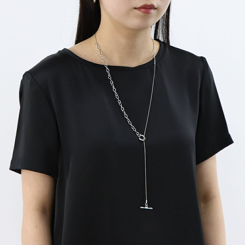 Max Mara Tシャツ ブラック REBECCA ブラウス サテン クルーネック 半袖 29166011