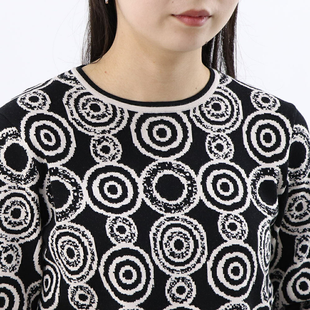 Max Mara ニット  ブラック クルーネック 19361101