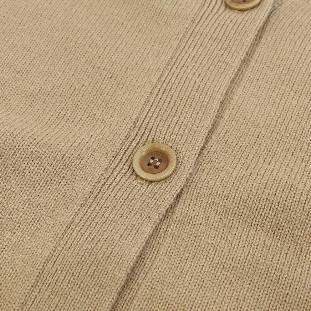 Max Mara カーディガン キャメル ネイビー VILLAR バックロゴ スパンコール 刺繍 オーバーサイズ 21346052