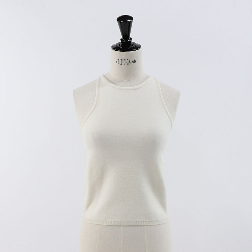 Max Mara タンクトップ アイボリー ニット アメスリ 11361071