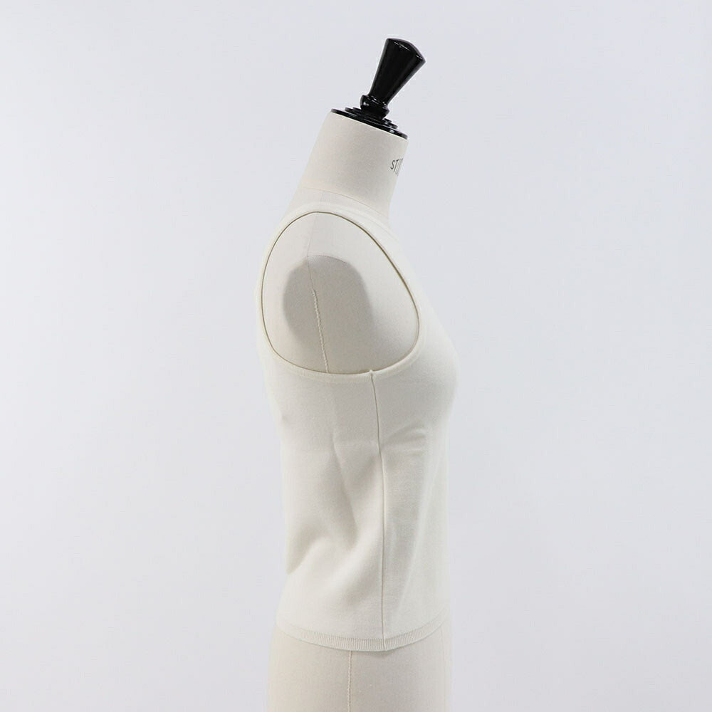 Max Mara タンクトップ アイボリー ニット アメスリ 11361071