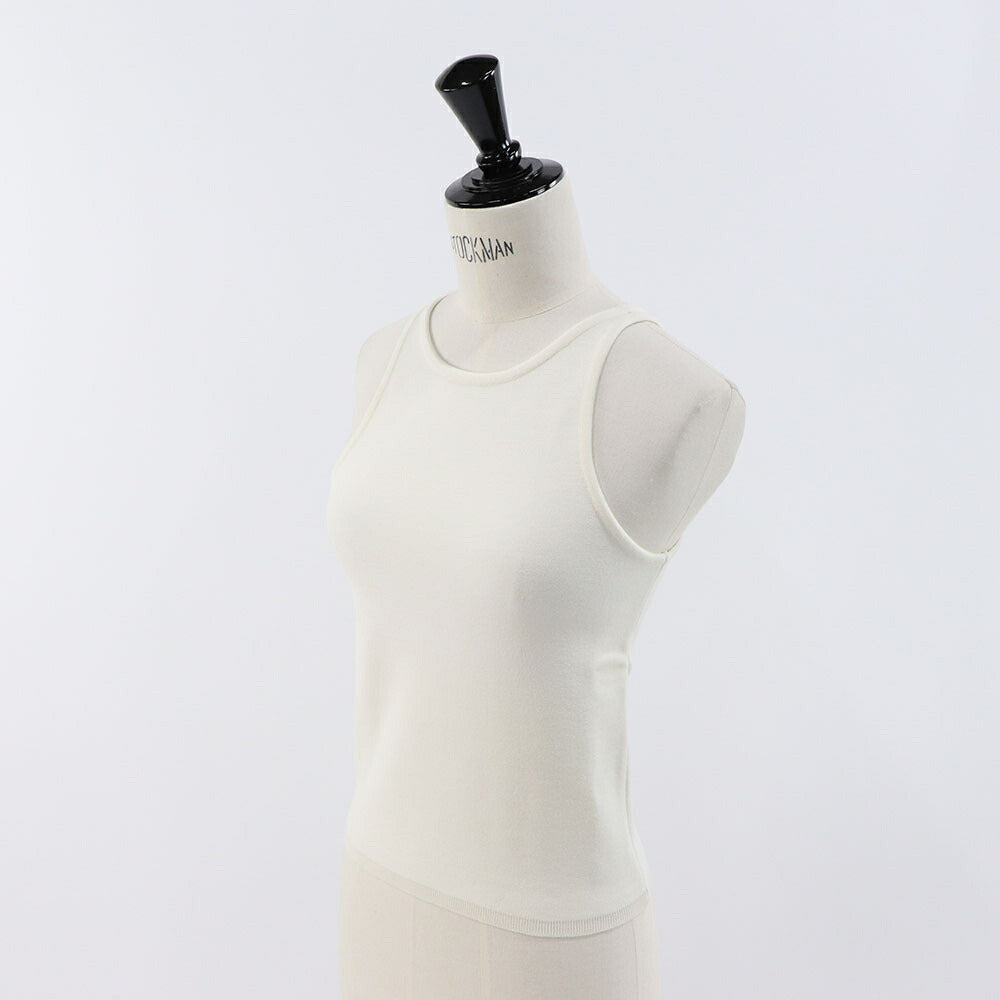 Max Mara タンクトップ アイボリー ニット アメスリ 11361071