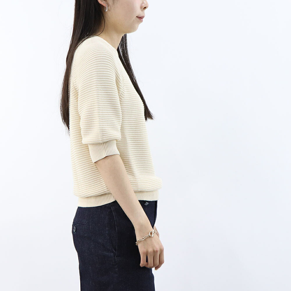 Max Mara ニット ベージュ クルーネック サマーニット 11361112