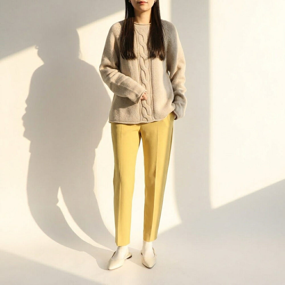 Max Mara ニット ベージュ ケーブルニット PICO 21366052