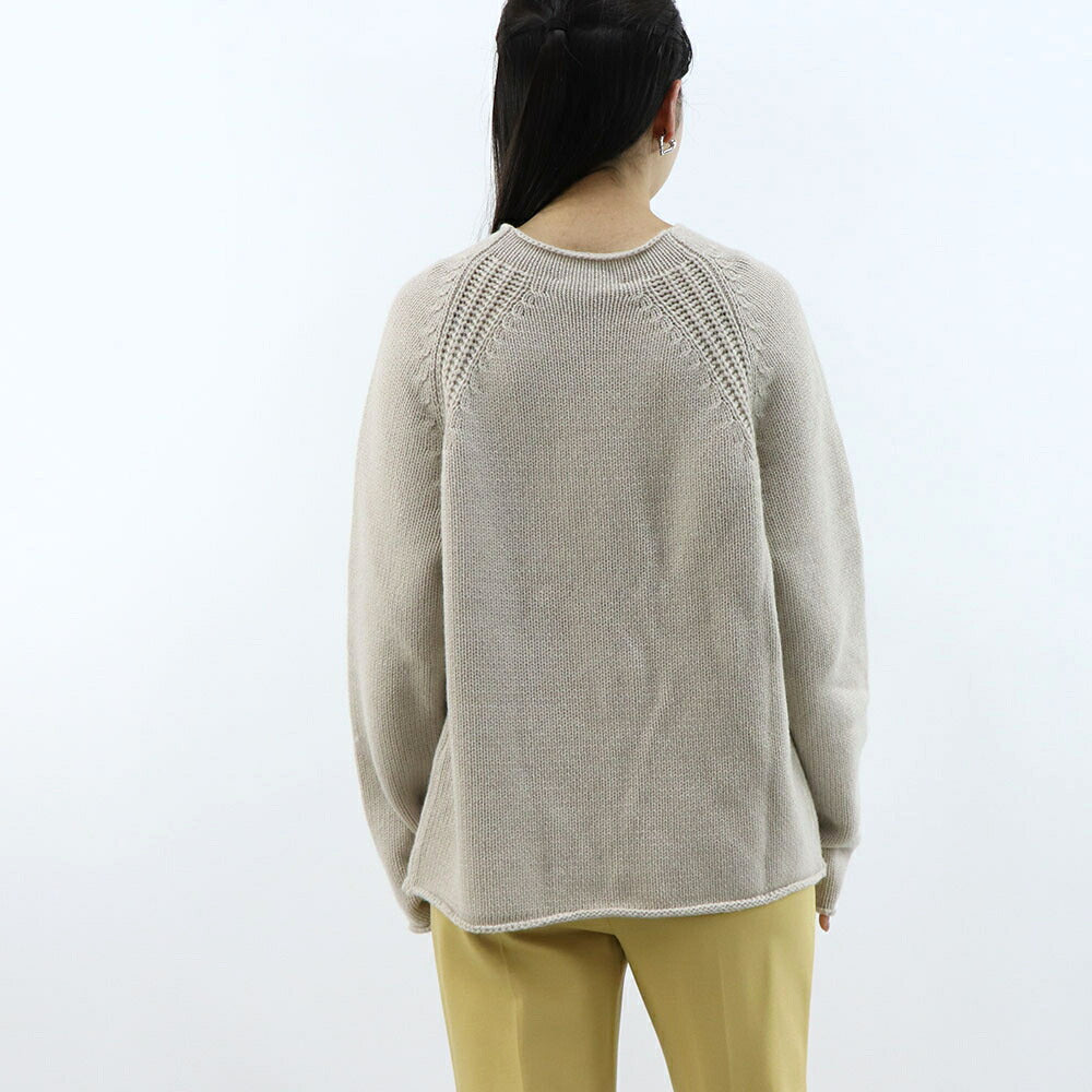 Max Mara ニット ベージュ ケーブルニット PICO 21366052