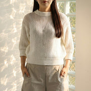 Max Mara ニット ホワイト サマーニット ローゲージニット 11361082