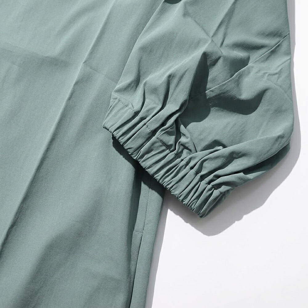 Max Mara ワンピース グリーン ライトグレー ビジュー付き Aラインワンピース ミニ丈 29226151