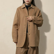 Max Mara キャメル ショートコート ジャケット モノグラム柄 21086021