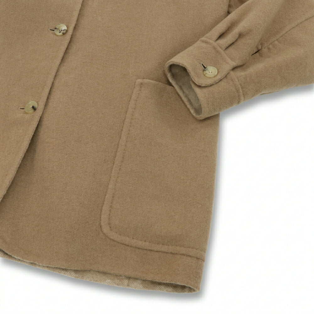 Max Mara キャメル ショートコート ジャケット モノグラム柄 21086021