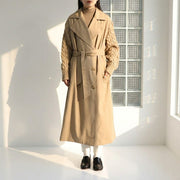Max Mara コート ライトブラウン ロング丈 トレンチコート ダブルブレスト 21126011