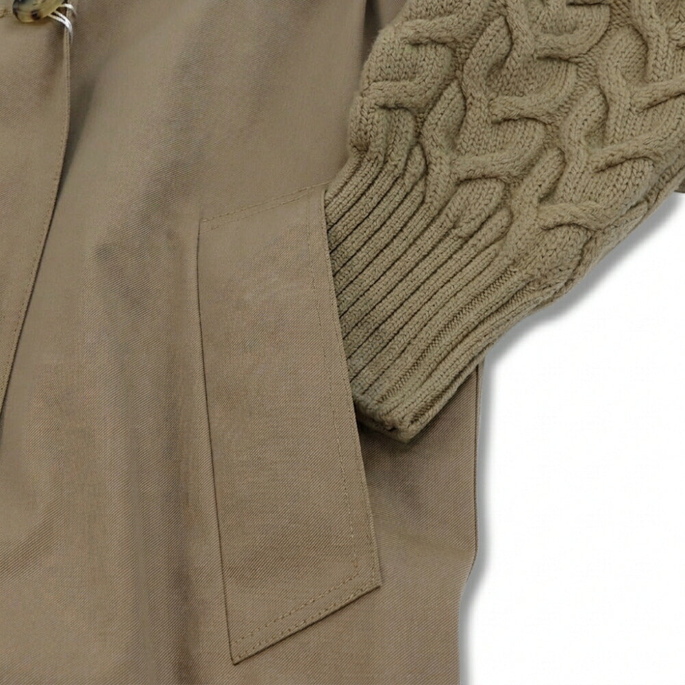 Max Mara コート ライトブラウン ロング丈 トレンチコート ダブルブレスト 21126011