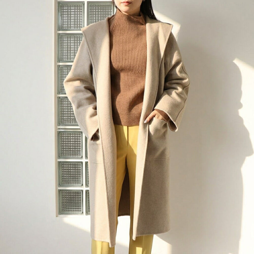 Max Mara コート ベージュ チェスターコート ガウンコート ミドル丈 21016061