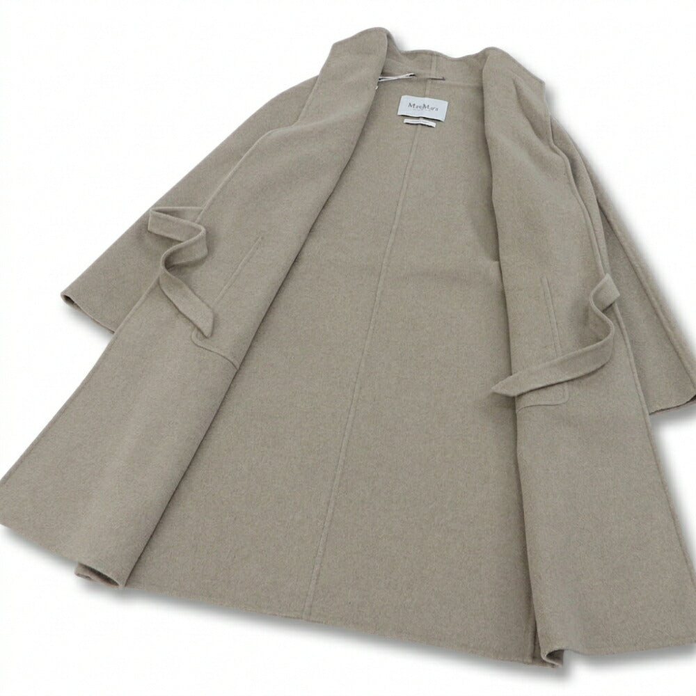Max Mara コート ベージュ チェスターコート ガウンコート ミドル丈 21016061