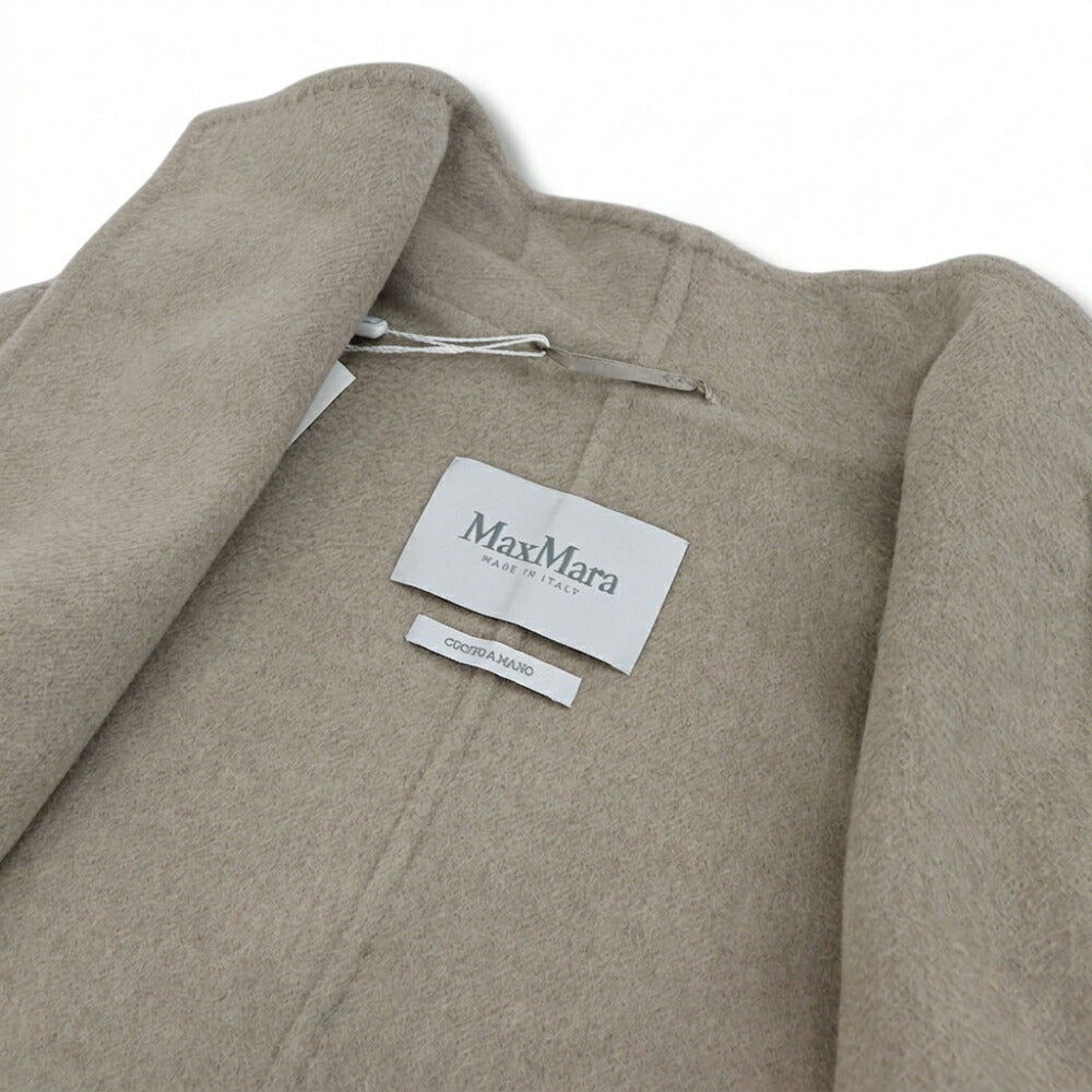 Max Mara コート ベージュ チェスターコート ガウンコート ミドル丈 21016061