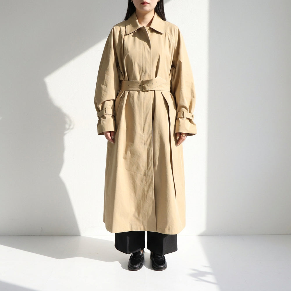 Max Mara コート ベージュ トレンチコート ロング丈 21026011
