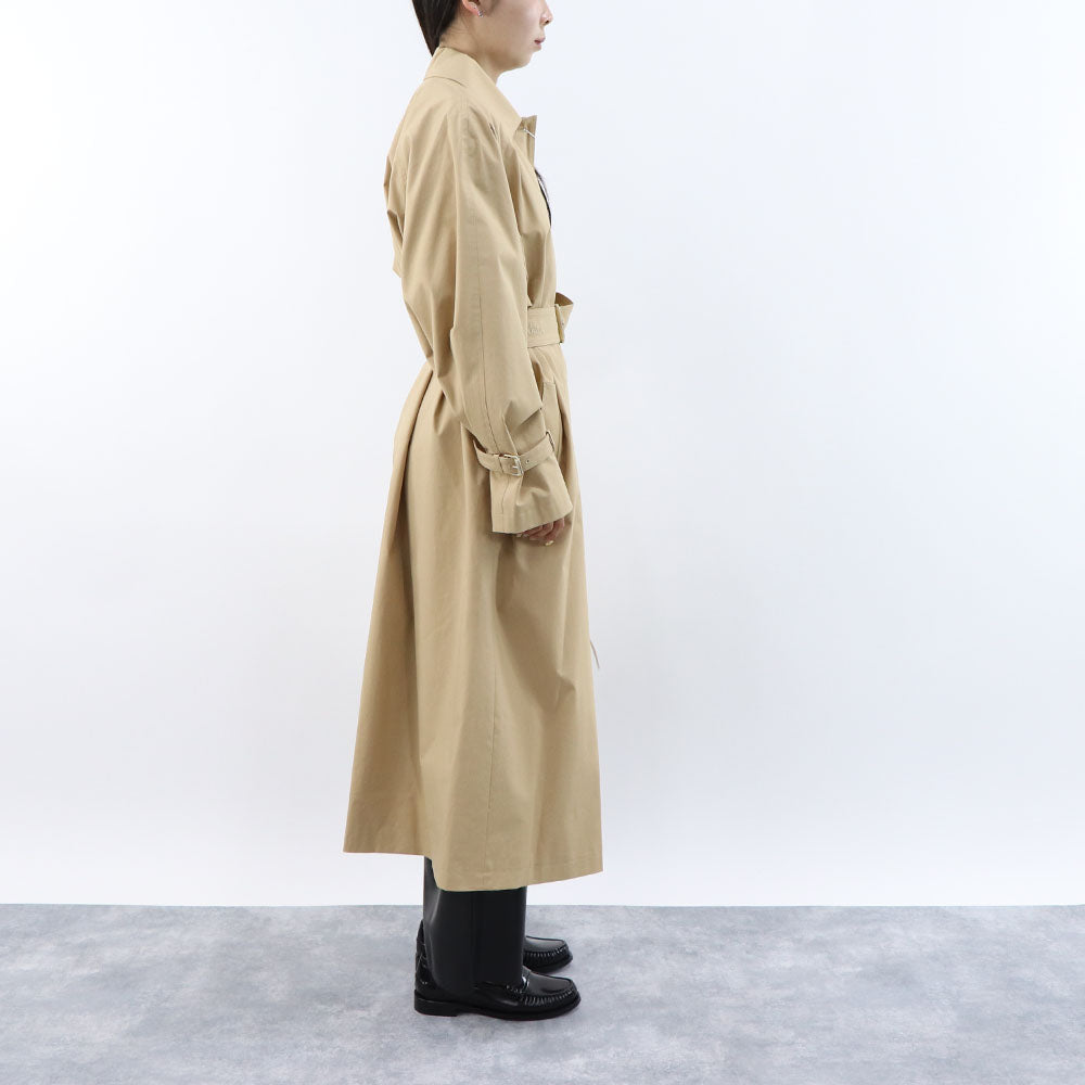Max Mara コート ベージュ トレンチコート ロング丈 21026011
