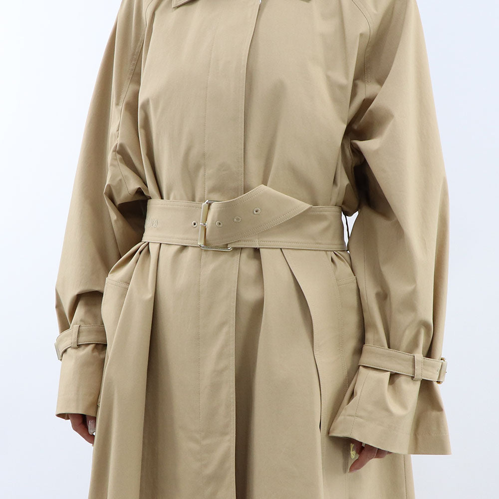 Max Mara コート ベージュ トレンチコート ロング丈 21026011