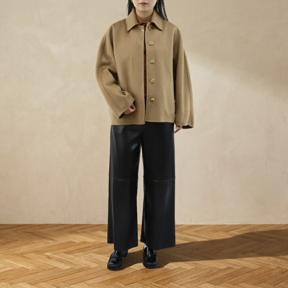 Max Mara ジャケット キャメル MIDAS ショート丈 コート スプレッドカラー 21086051