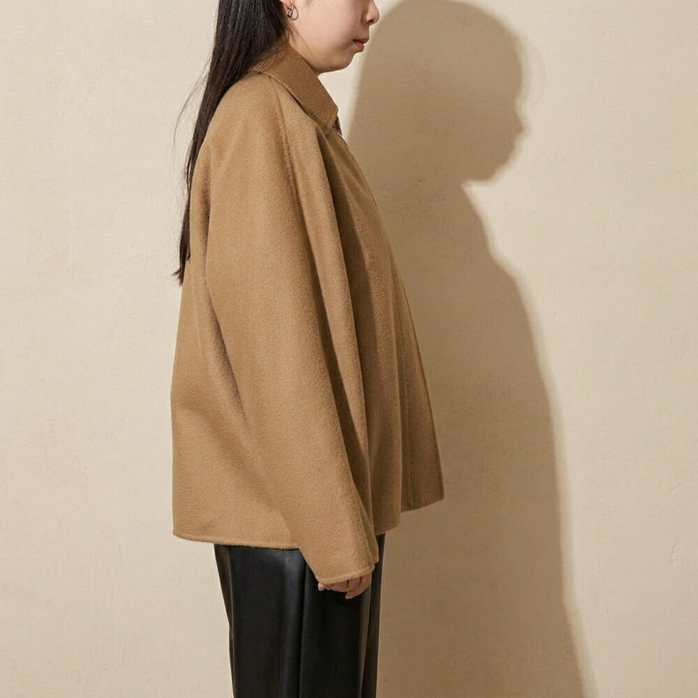 Max Mara ジャケット キャメル MIDAS ショート丈 コート スプレッドカラー 21086051