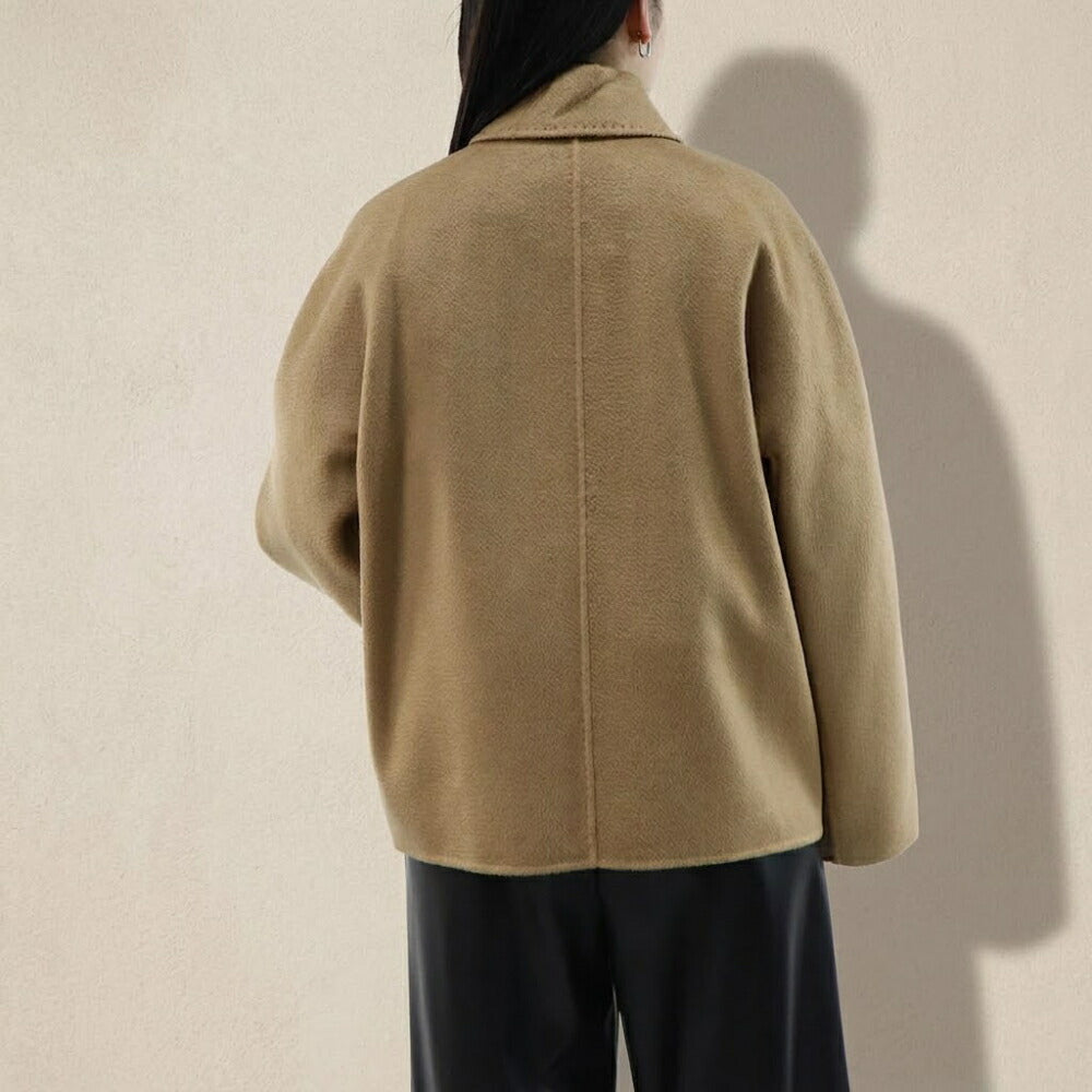 Max Mara ジャケット キャメル MIDAS ショート丈 コート スプレッドカラー 21086051